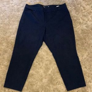 Old Navy navy blue slacks. Size 20.